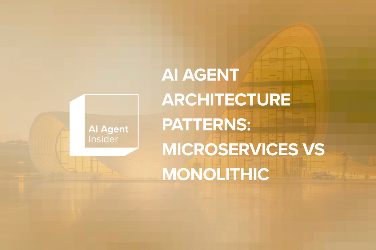 AI Agent Architecture Patterns: Microservices vs Monolithic