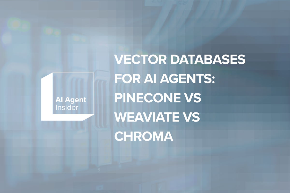 Vector Databases for AI Agents: Pinecone vs Weaviate vs Chroma