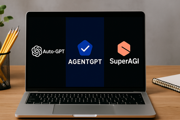 AutoGPT vs AgentGPT vs SuperAGI